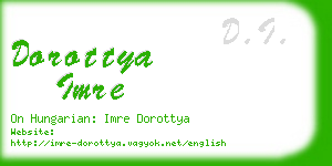 dorottya imre business card